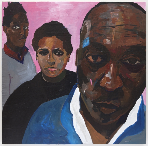 i’m yours Henry Taylor 2015 Acrylic on canvas 73 1:8 × 74 1:4 inches (185.7 × 188.6cm)